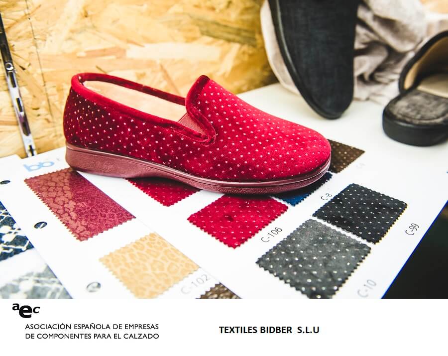 Tejidos para calzado, tapicería, marroquinería y hogar. Textiles Bidber