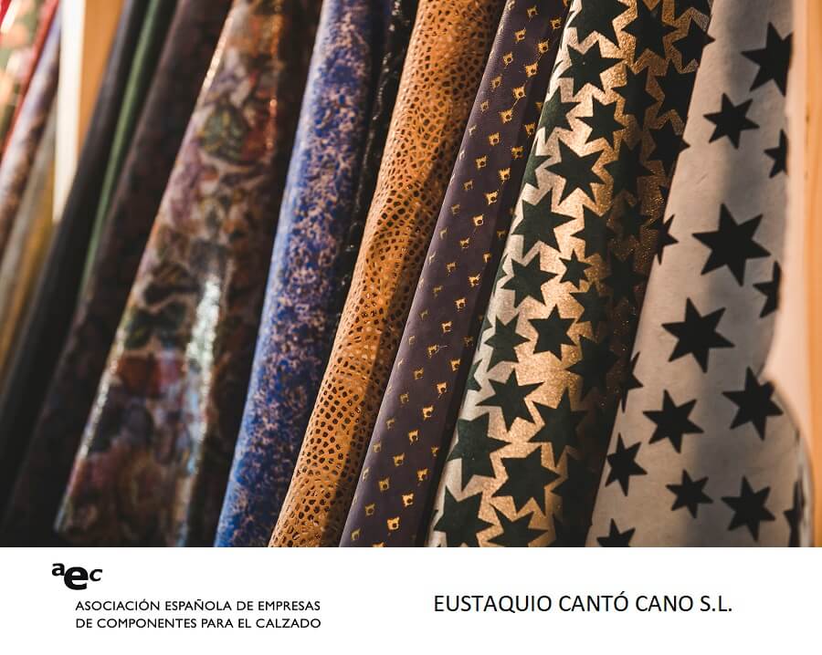 Skins, linings, insoles. Eustaquio Canto Cano