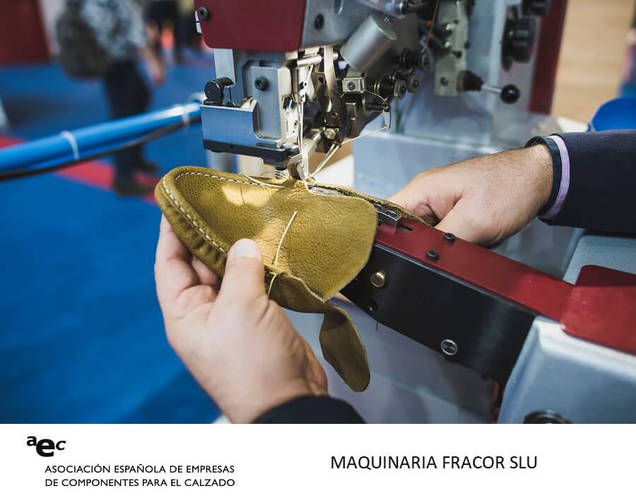 Maquinaria calzado marroquinería, MAQUINARIA FRACOR