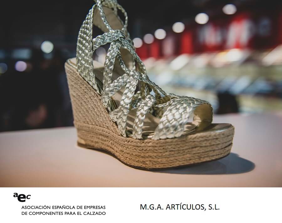Articles for footwear and leather goods. MGA,. Articles