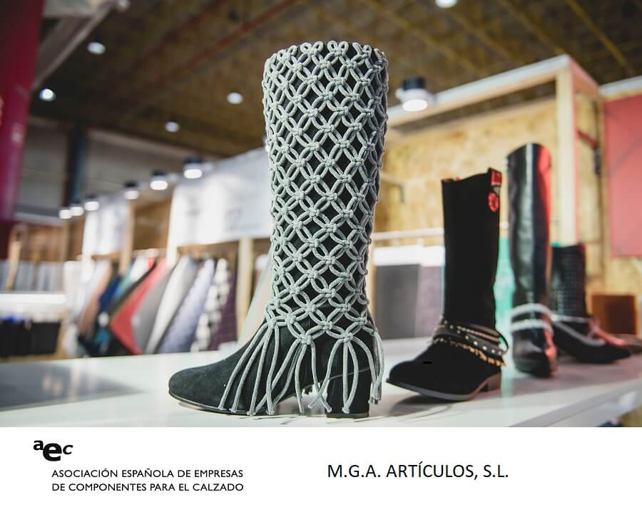 Articles for footwear and leather goods. MGA,. Articles